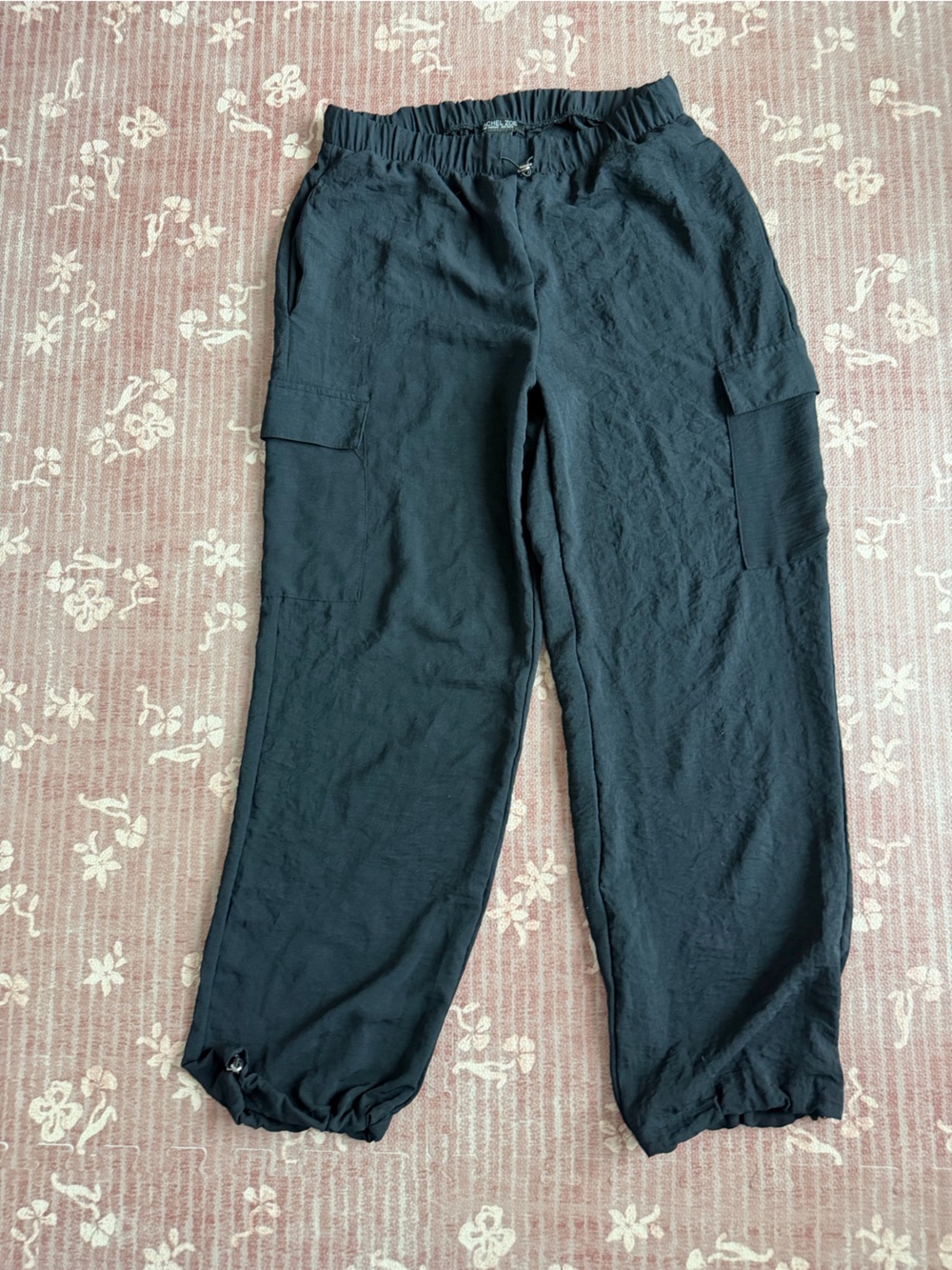 Rachel Zoe Black Men's Drawstring Jogger Pants